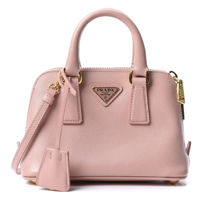 Prada Saffiano Lux Mini Promenade Tote Orchidea 1 of 10