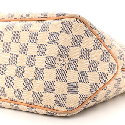 Louis Vuitton Damier Azur Delightful MM Rose Ballerine 10 of 10