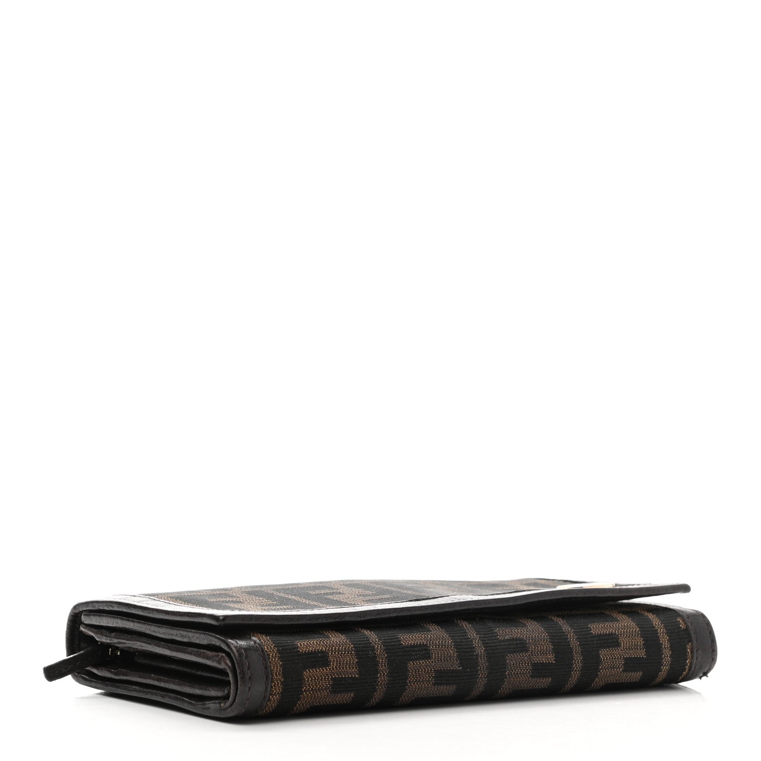 Fendi Zucca Continental Wallet Tobacco Moro 4 of 15