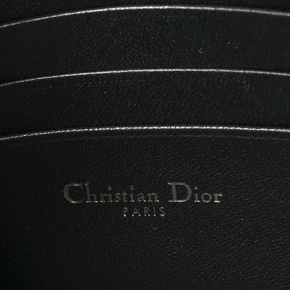 Christian Dior Calfskin Macrocannage Mini Caro Bag Black 6 of 10