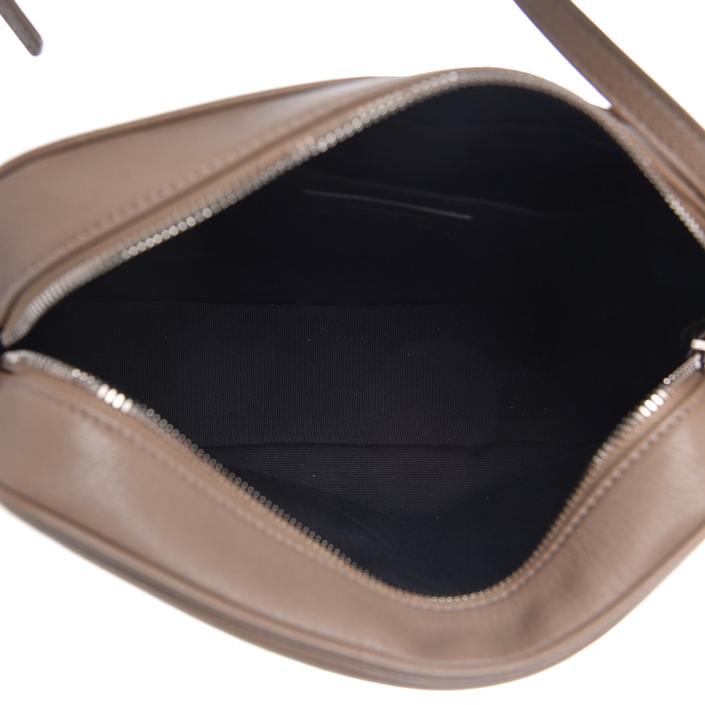 Lambskin Monogram Small Lou Camera Bag Dark Beige