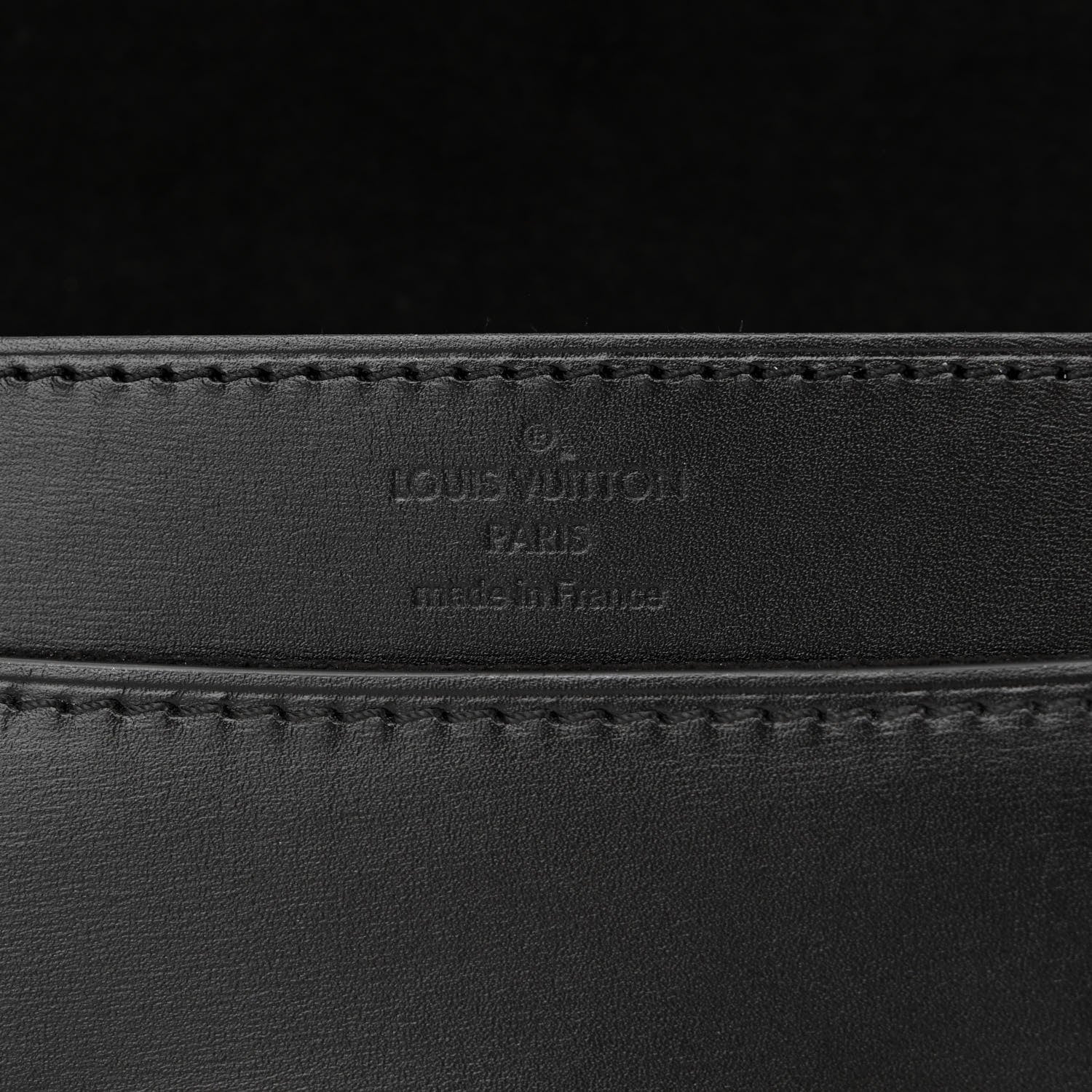 Louis Vuitton Calfskin Chain Louise GM Black 6 of 14