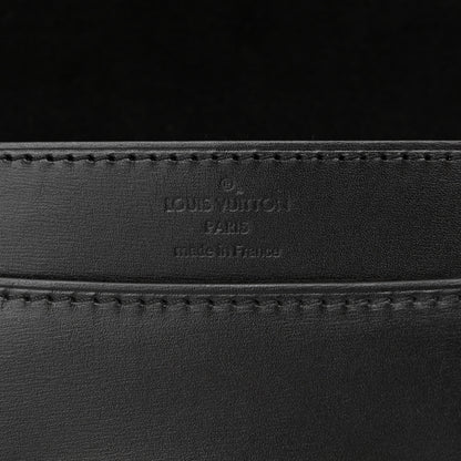 Louis Vuitton Calfskin Chain Louise GM Black 6 of 14