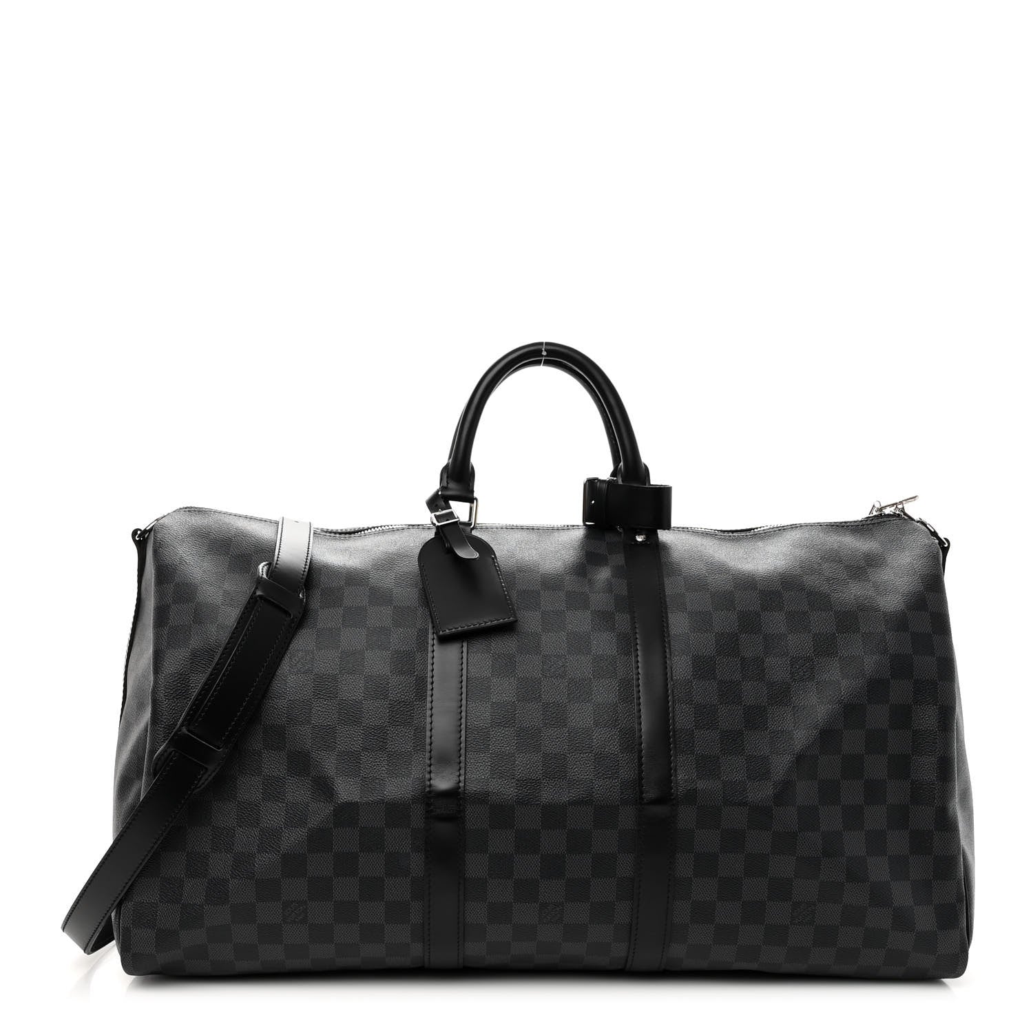 Louis Vuitton Damier Graphite Keepall Bandouliere 55 1 of 9