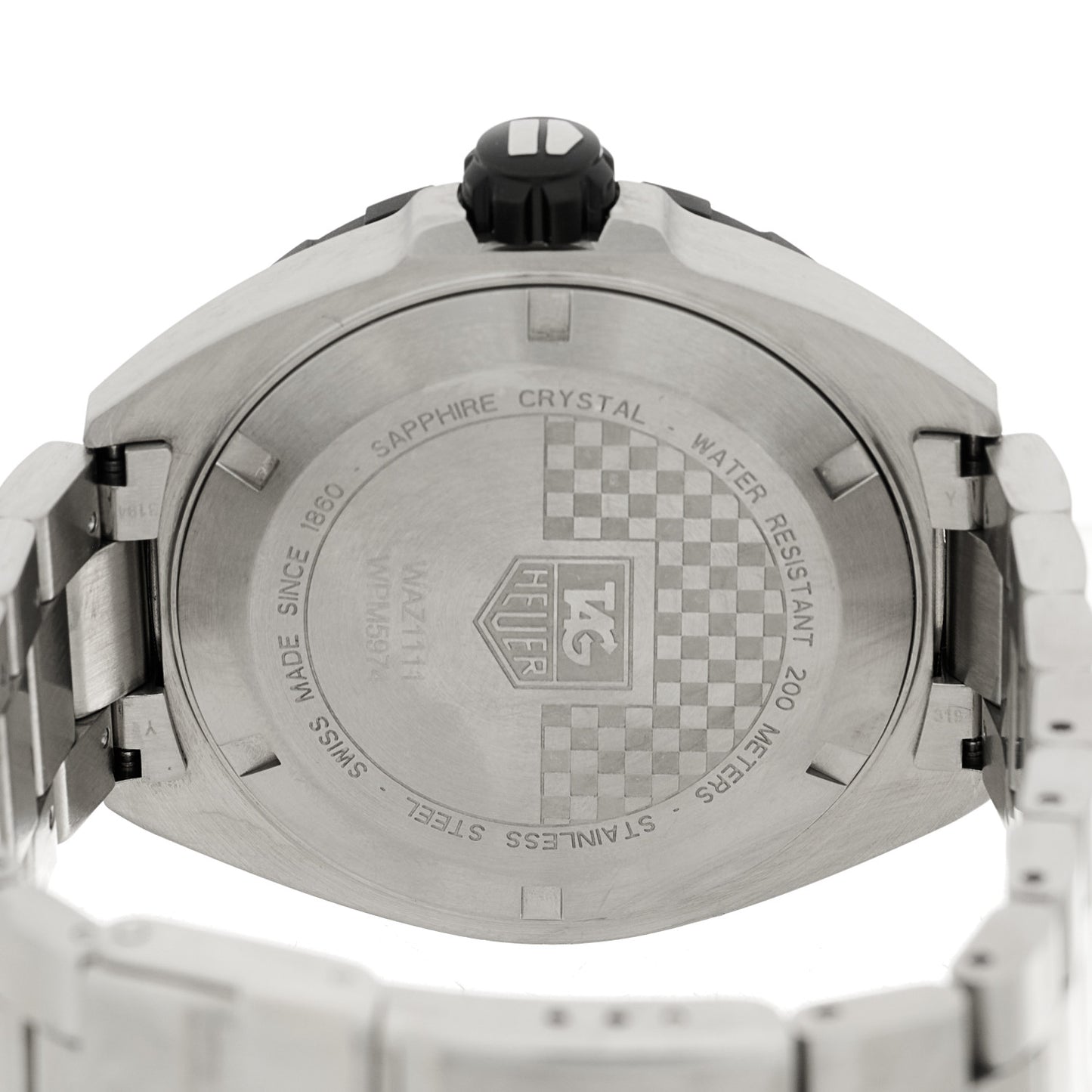 Stainless Steel 41mm Formula 1 Quartz Watch White WAZ1111