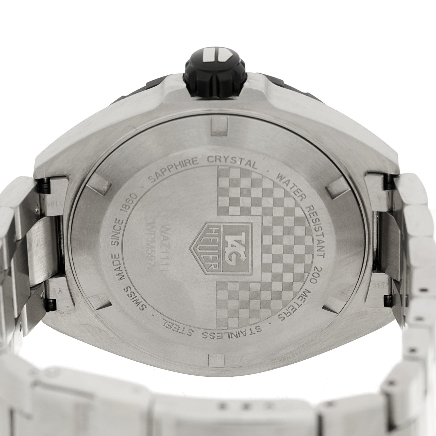 Tag Heuer Stainless Steel 41mm Formula 1 Quartz Watch White WAZ1111 4 of 4