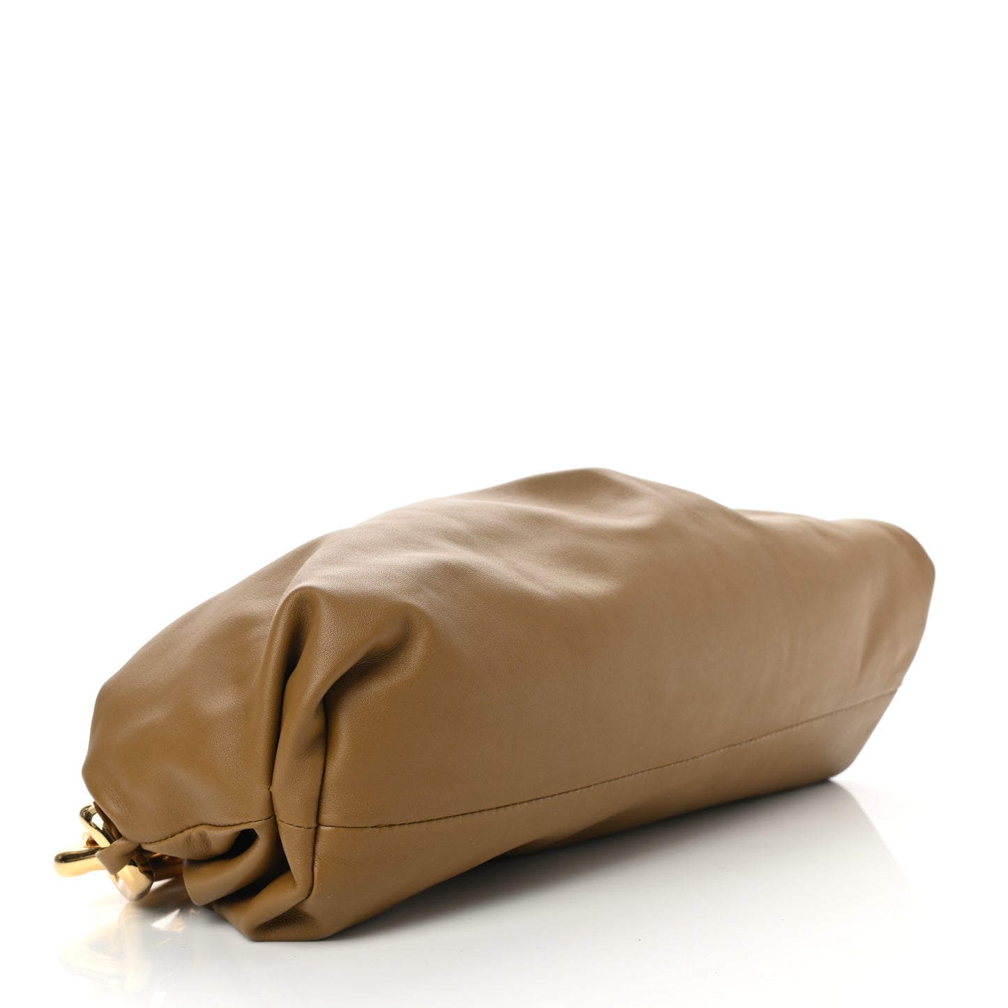 Calfskin The Pouch Chain Cammello
