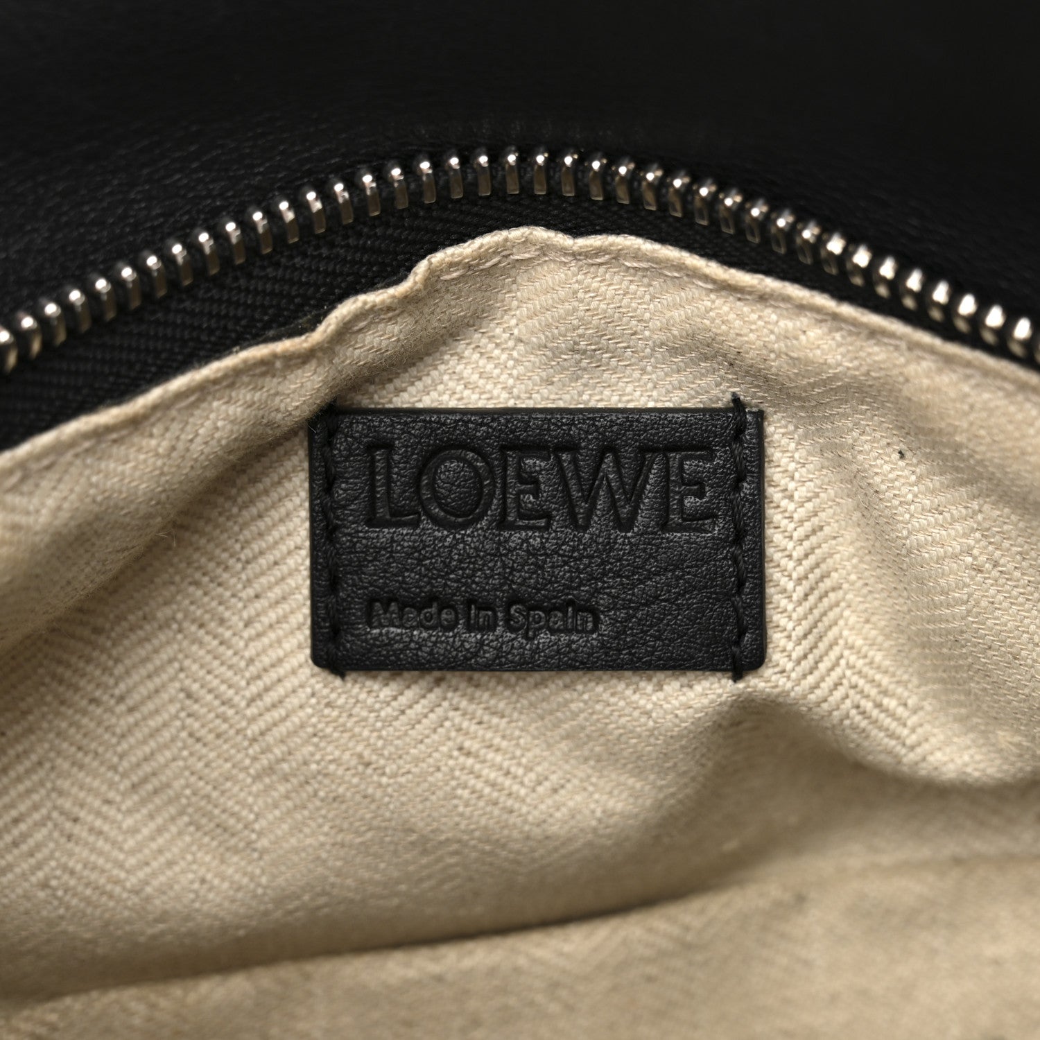 Loewe Calfskin Small Puzzle Bag Black 6 of 14