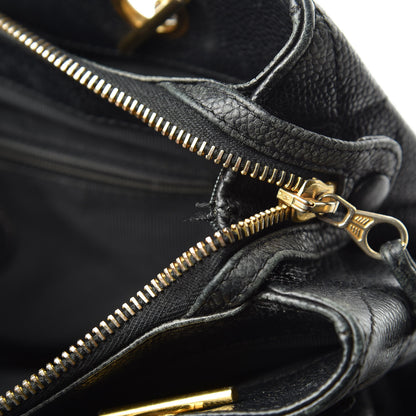 Chanel Caviar Quilted Flap Shoulder Bag Black 10 of 27