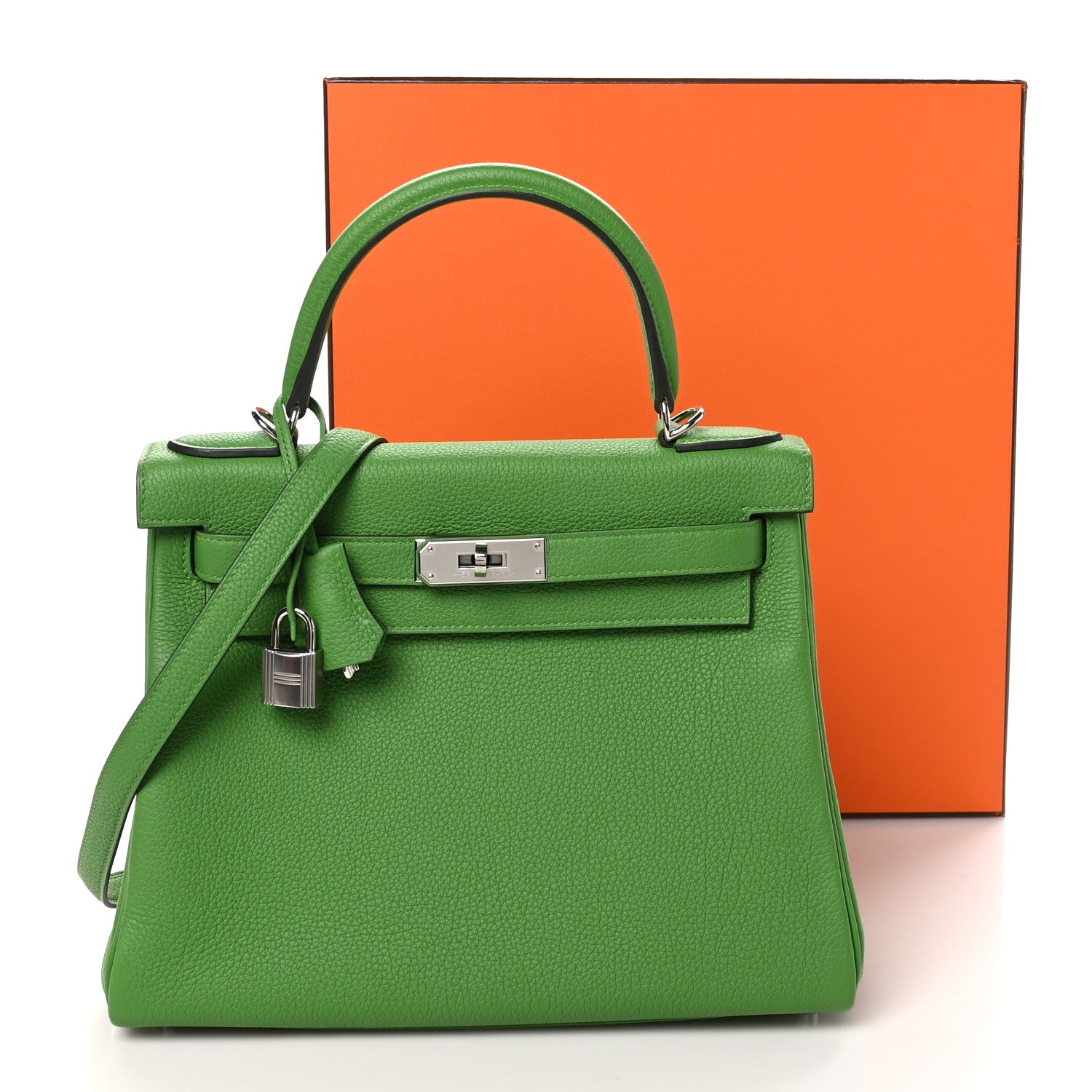 Hermes Togo Kelly Retourne 28 Vert Yucca 1597212 – FASHIONPHILE