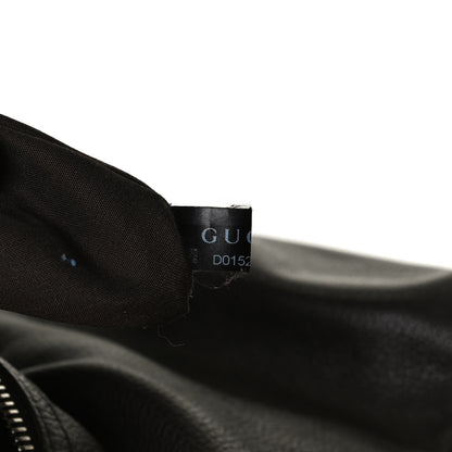 Gucci Grained Calfskin Bamboo Bar Hobo Dark Brown 15 of 37