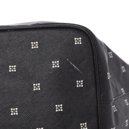 Givenchy Textured Coated Canvas Mini Lilies Print Large Antigona Tote Black 13 of 14