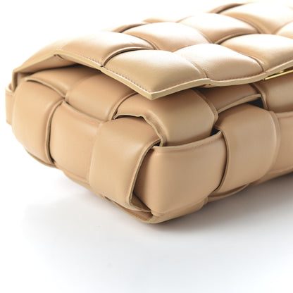 Bottega Veneta Nappa Maxi Intreccio Padded Cassette Crossbody Bag Almond 6 of 9