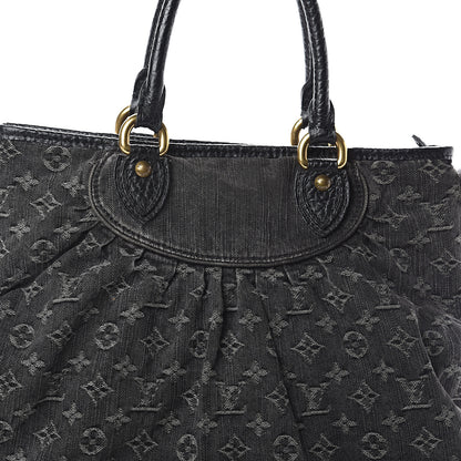 Louis Vuitton Denim Neo Cabby GM Black 6 of 8