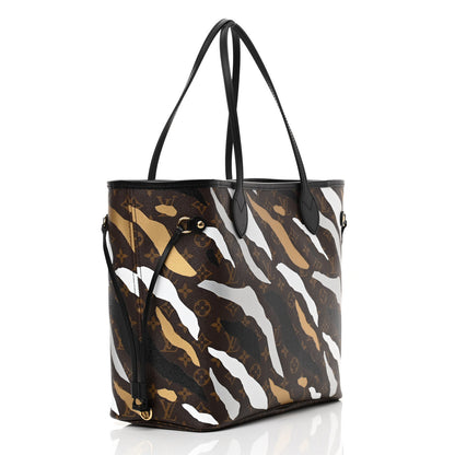Louis Vuitton X LOL Monogram Neverfull MM Gold Silver 5 of 21