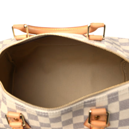 Louis Vuitton Damier Azur Speedy 30 5 of 9
