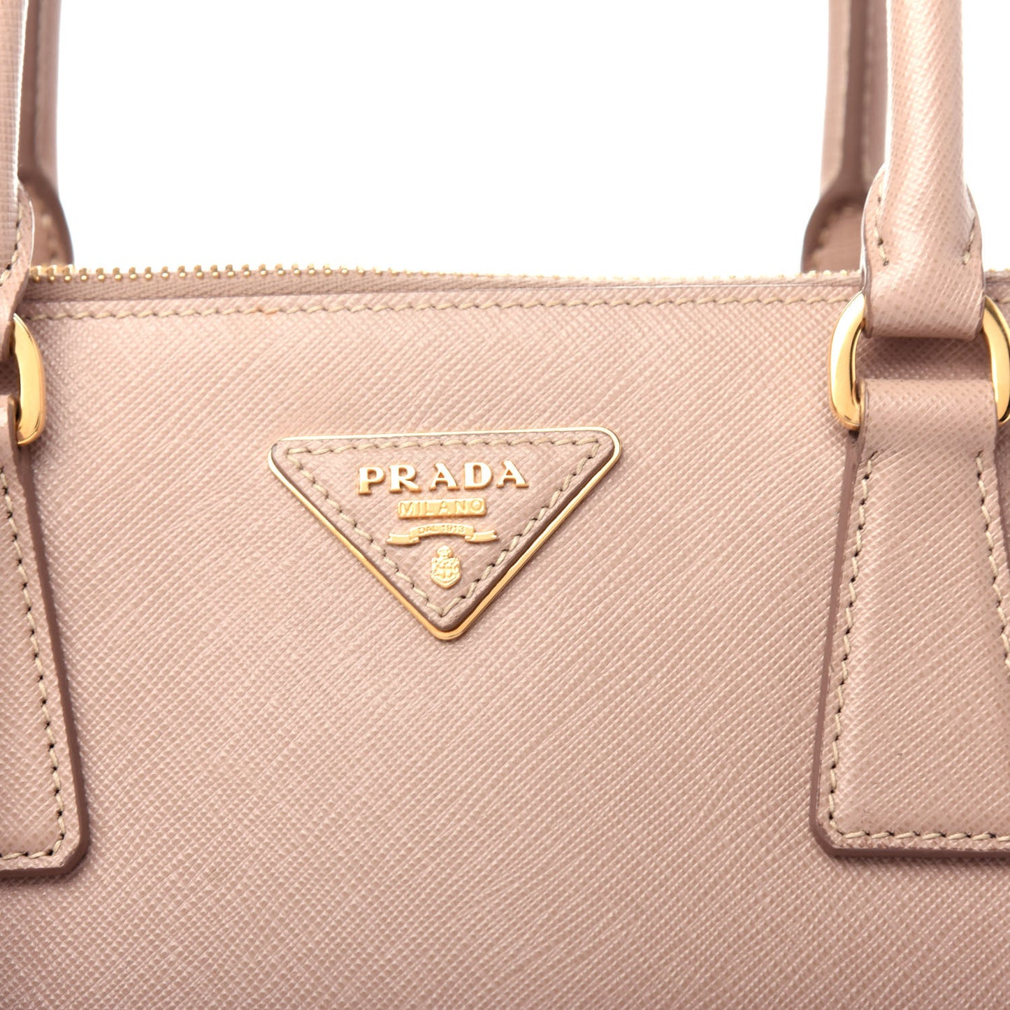 Saffiano Large Galleria Double Zip Tote Cammeo