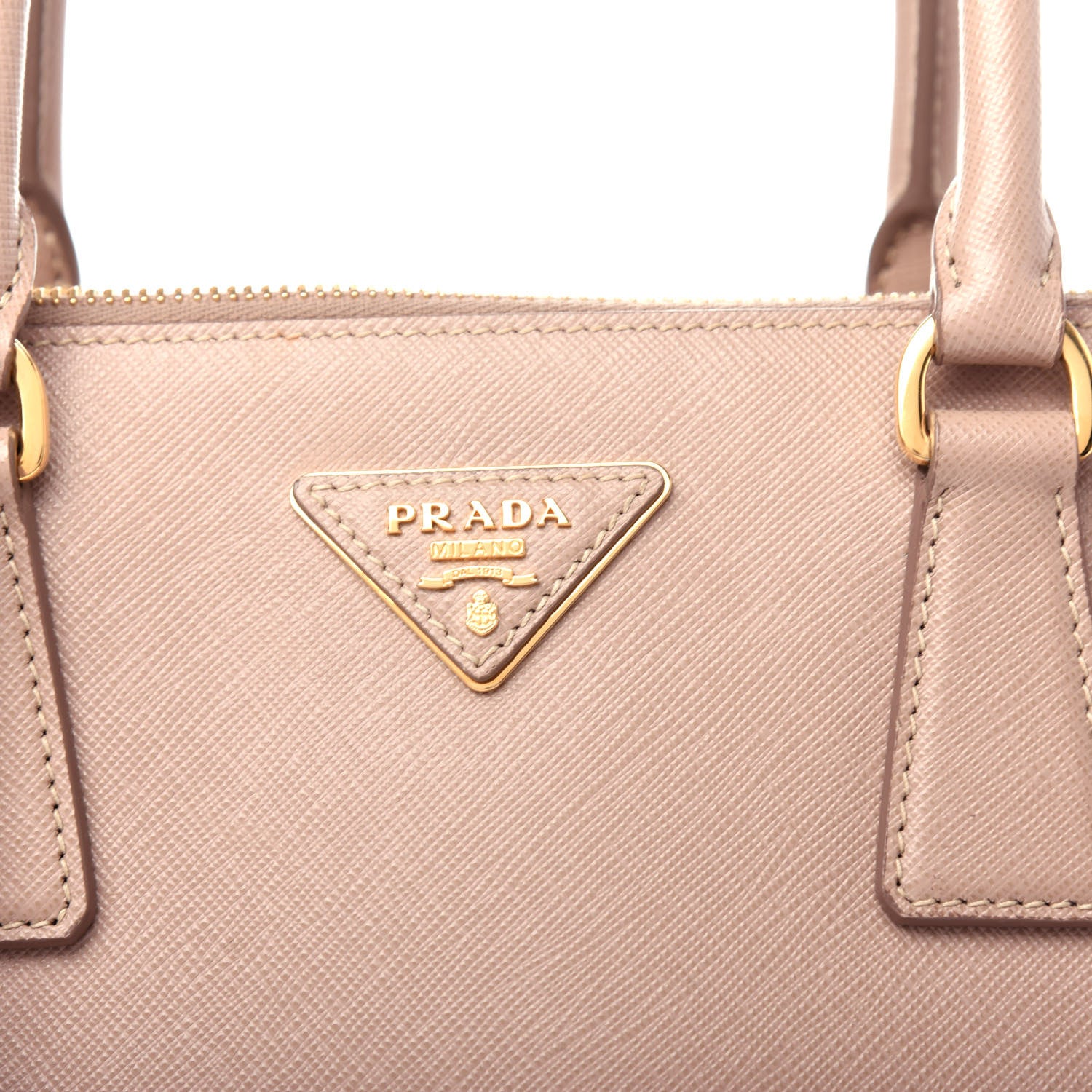 Prada Saffiano Large Galleria Double Zip Tote Cammeo 10 of 10
