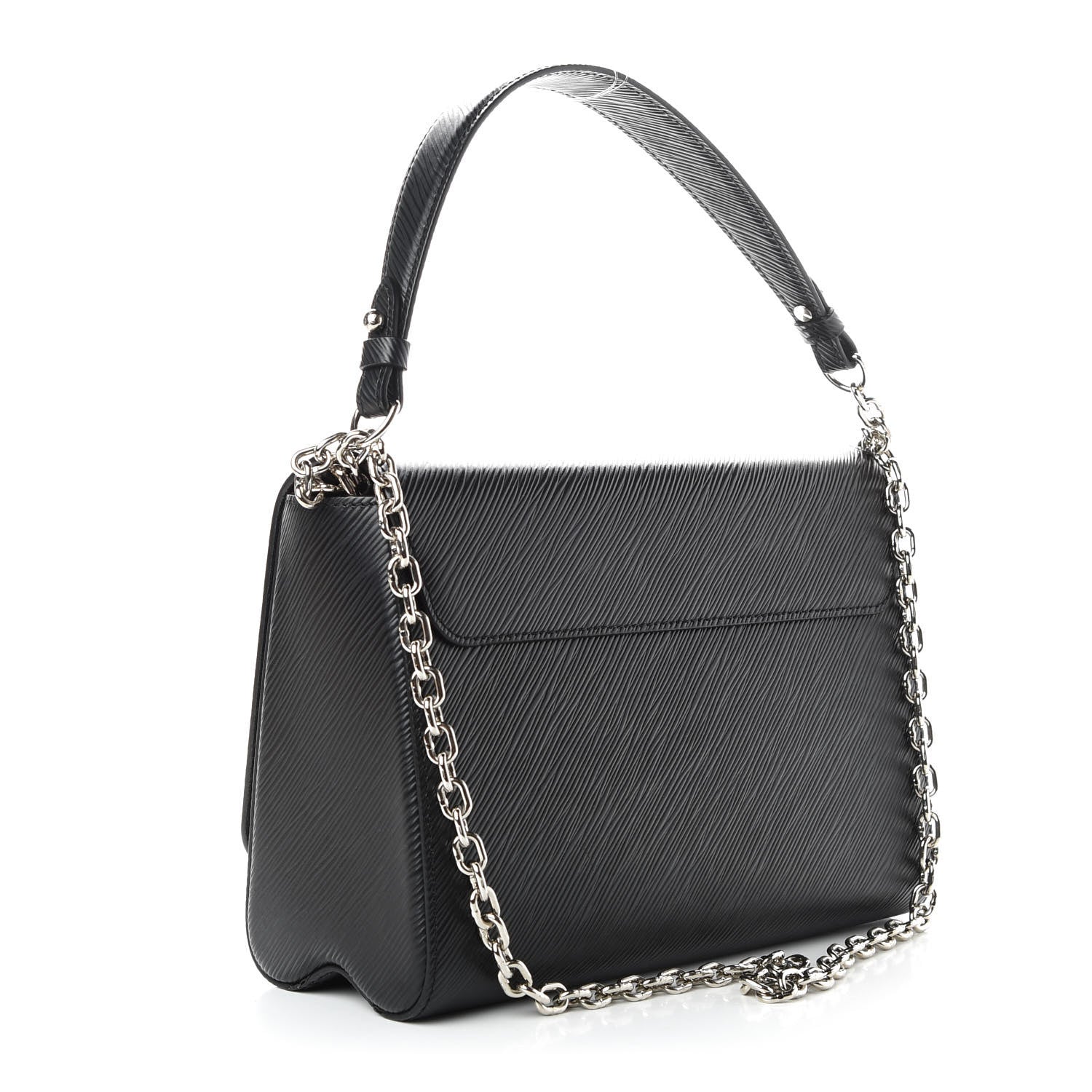 Louis Vuitton Epi Twist Shoulder Bag MM Black 4 of 10