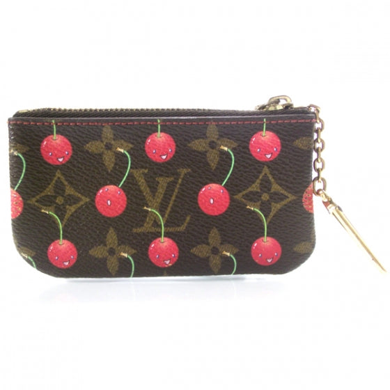Louis Vuitton Monogram Cerises Key Pouch 2 of 7