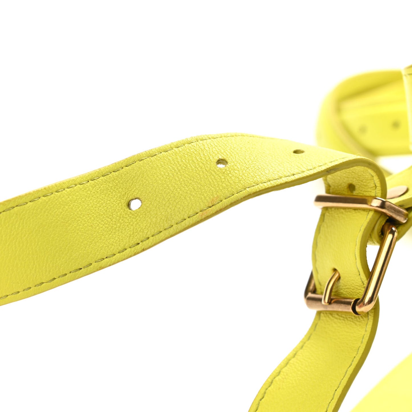 Lambskin PS1 Tote Citron