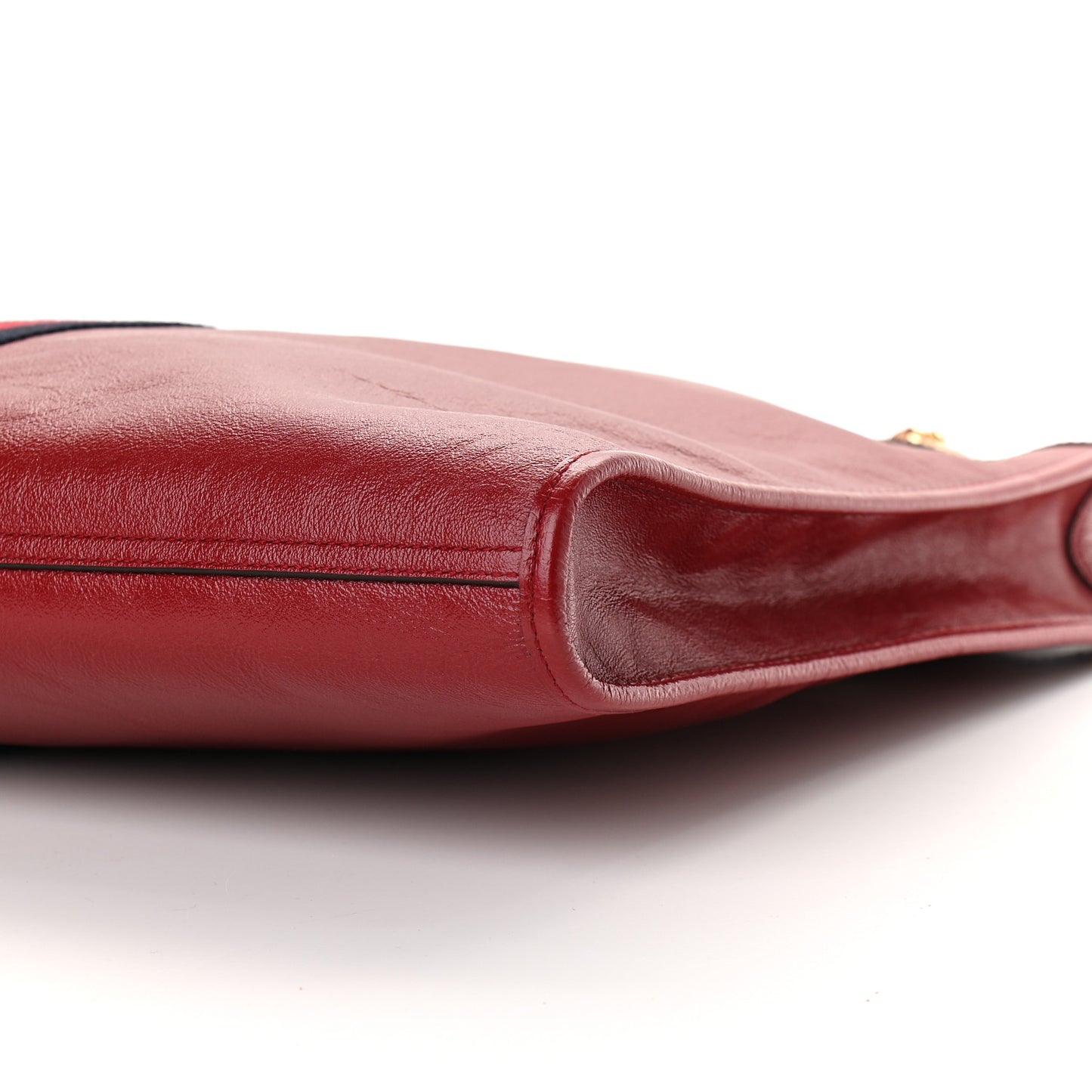 Calfskin Large Rajah Chain Tote Romantic Cherry