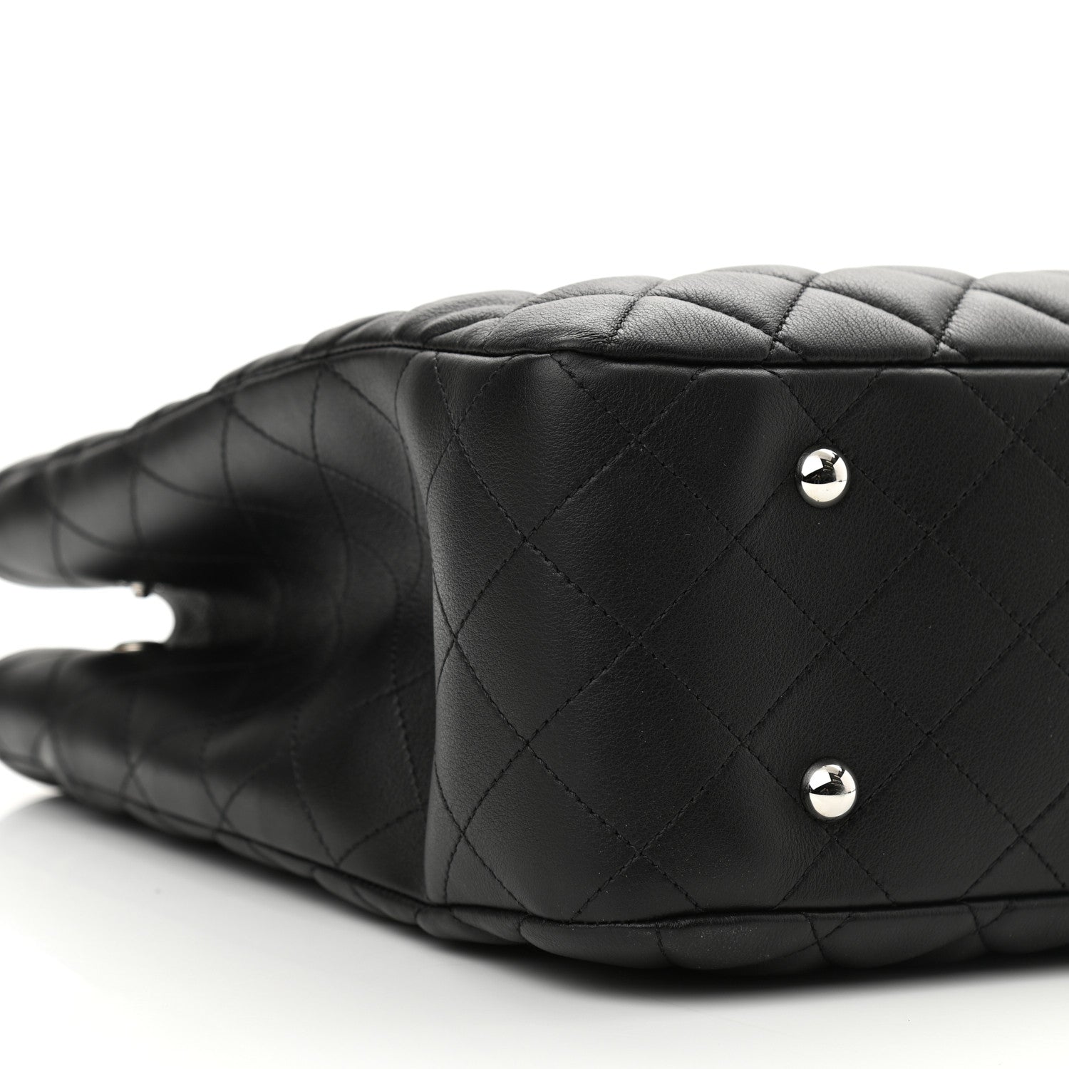 Chanel Calfskin Quilted Large Classic Shopping Tote Black 9 of 11