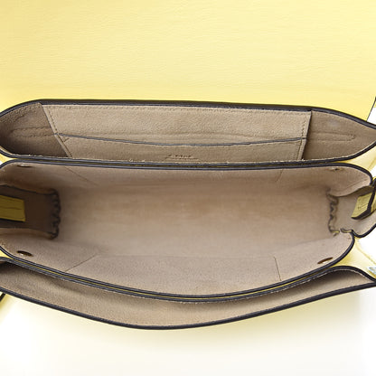 Chloe Suede Calfskin Small Faye Shoulder Bag Lemonade 5 of 11