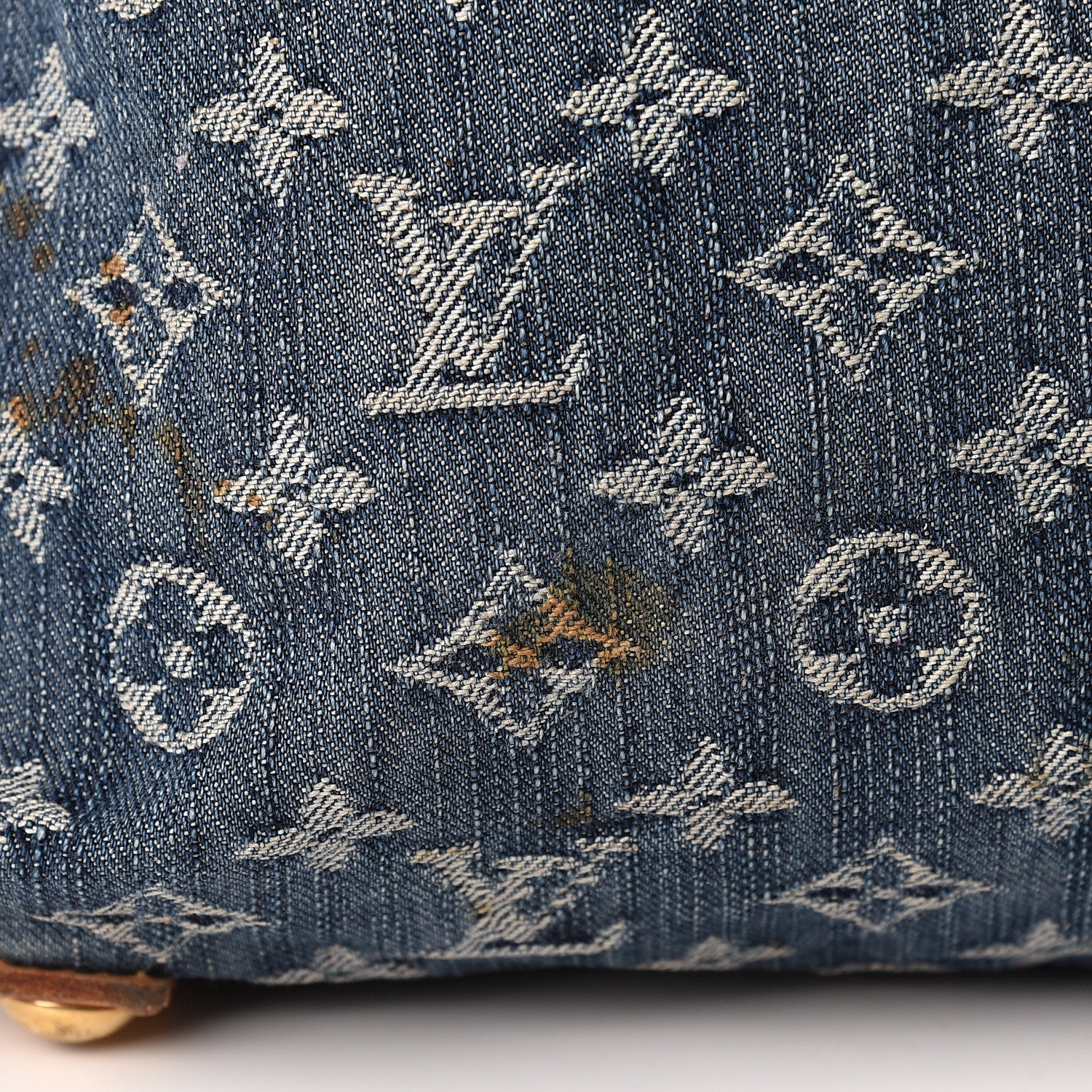 Louis Vuitton Monogram Denim Baggy PM Blue 13 of 13