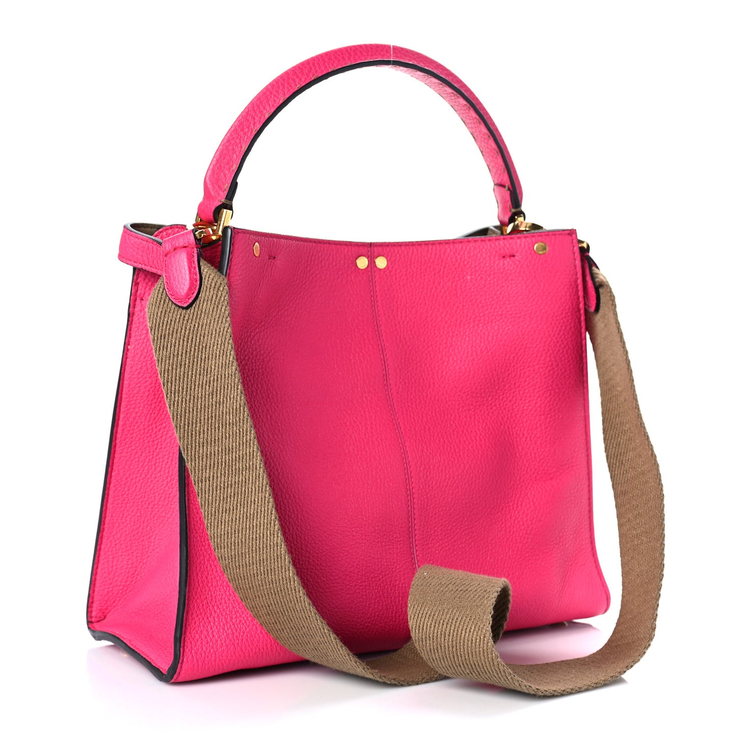 Cuoio Romano Selleria Medium Peekaboo X-Lite Fuxia