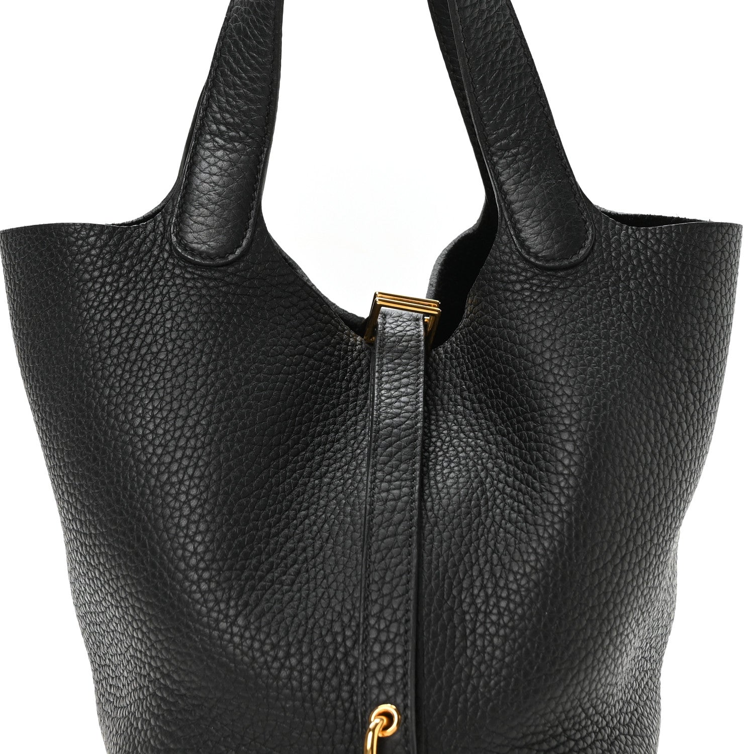 Hermes Taurillon Clemence Picotin Lock 18 PM Black 8 of 13