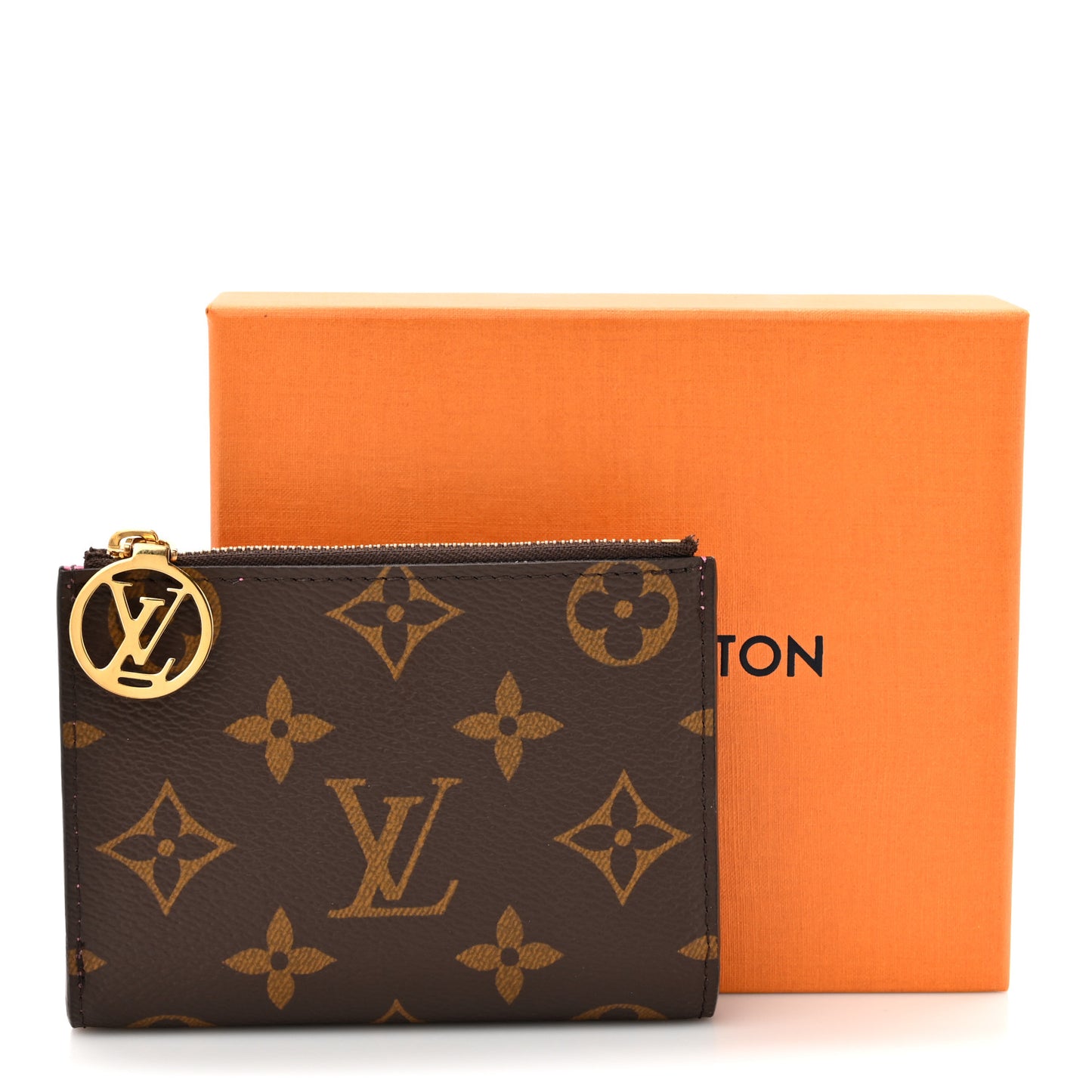Monogram Lisa Wallet Rose Lollipop