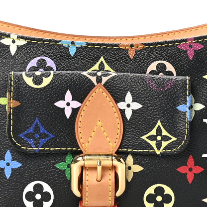Louis Vuitton Monogram Multicolor Eliza Black 7 of 9