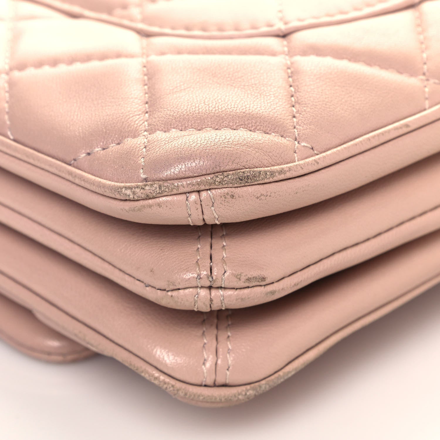 Chanel Lambskin Quilted 3 Jumbo Flap Light Pink 11 of 15