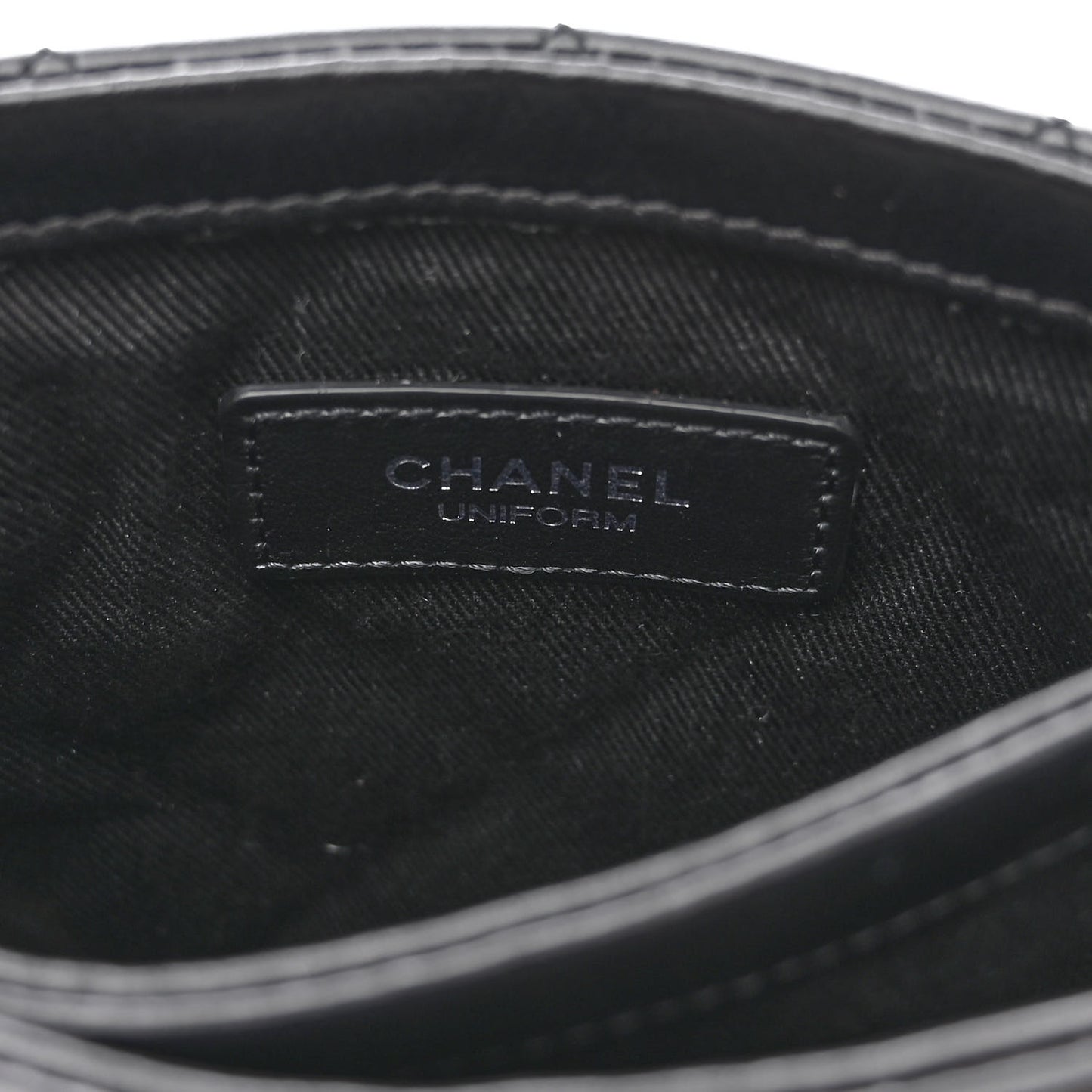 Lambskin Quilted Crossbody Bag Black