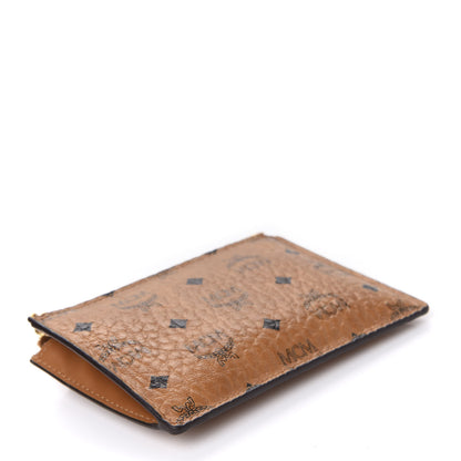 MCM Visetos Key Pouch Cognac 4 of 8