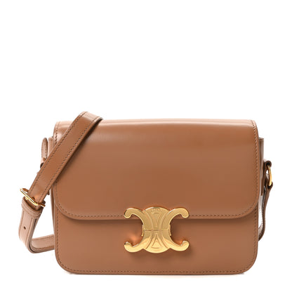 Celine Shiny Calfskin Teen Triomphe Bronze 1 of 10