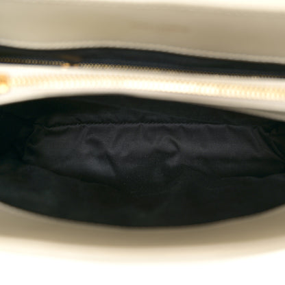 Saint Laurent Calfskin Y Quilted Monogram Medium Loulou Chain Satchel Crema Soft 5 of 11