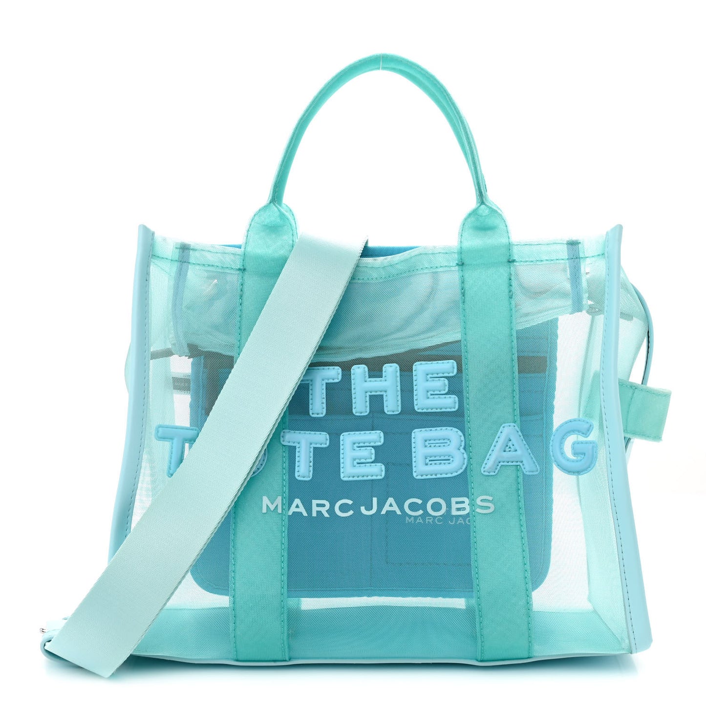 Mesh Large The Tote Bag Pale Blue
