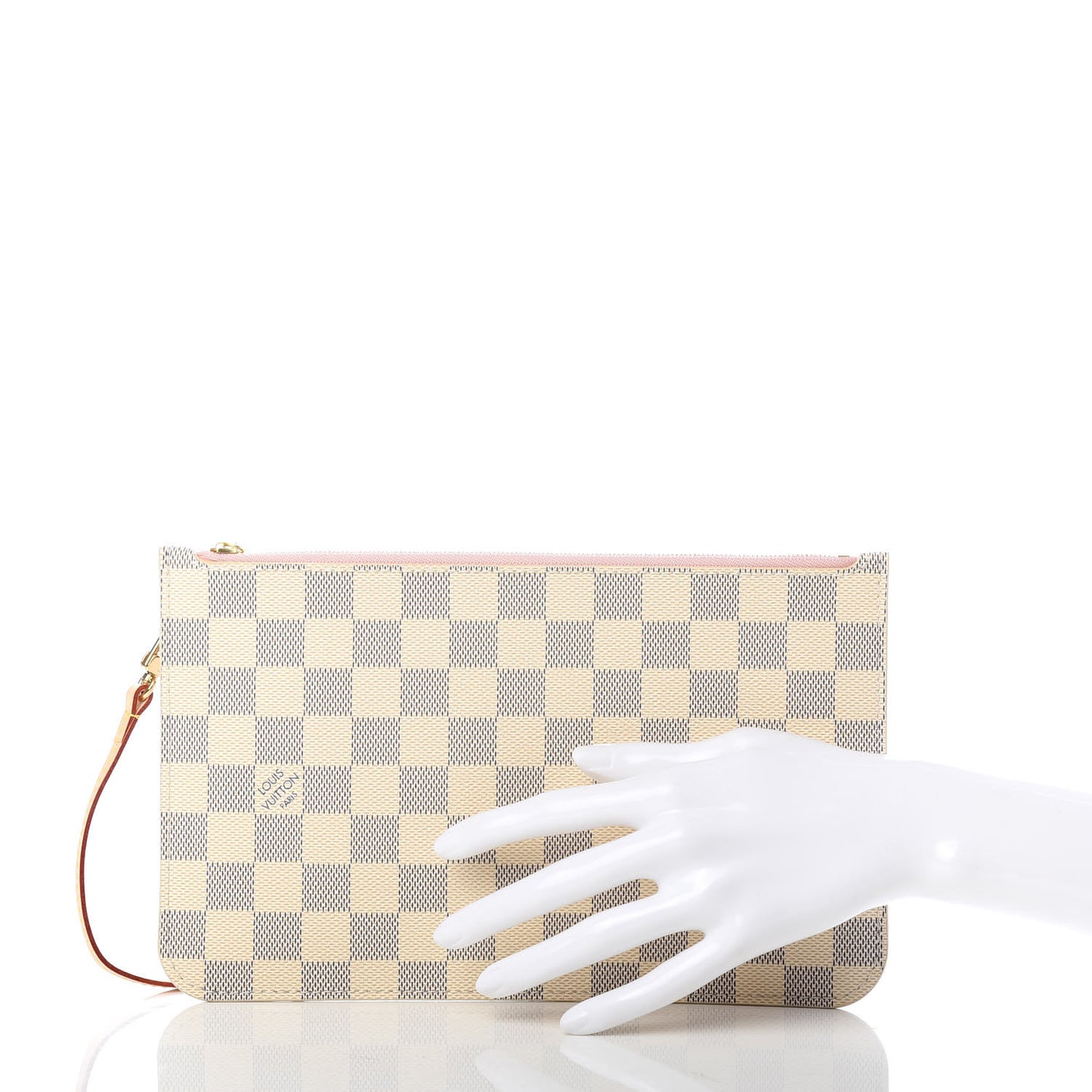 Damier Azur Neverfull MM GM Pochette Rose Ballerine