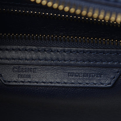 Celine Smooth Calfskin Micro Luggage Navy Blue 7 of 14