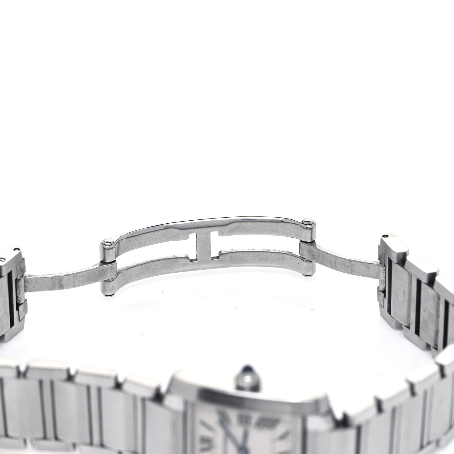 Cartier Stainless Steel 20mm Tank Francaise Quartz Watch 6 of 6