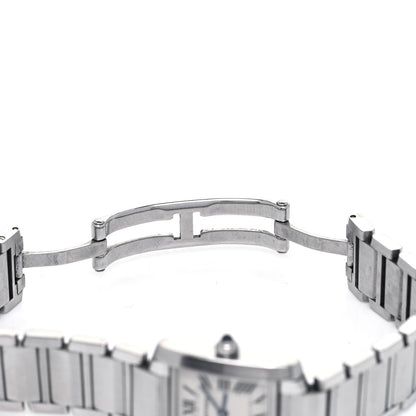 Cartier Stainless Steel 20mm Tank Francaise Quartz Watch 6 of 6