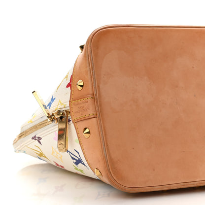 Louis Vuitton Monogram Multicolor Alma White 8 of 11