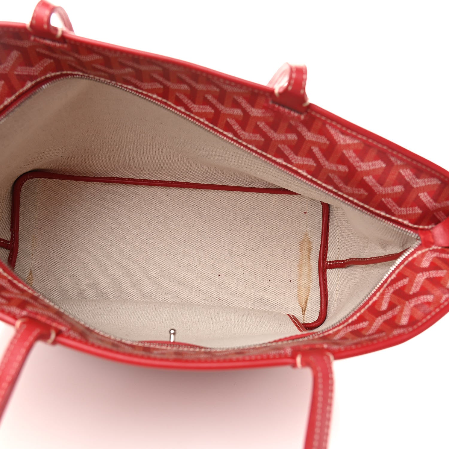 Goyard Goyardine Artois PM Red 5 of 12