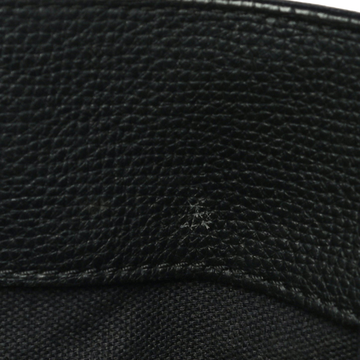 Grainy Calfskin House Check Large Banner Tote Black