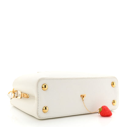 Louis Vuitton X UF Taurillon Artycapucines BB White 4 of 11