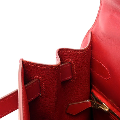 Hermes Box Kelly Sellier 28 Rouge Vif 17 of 19