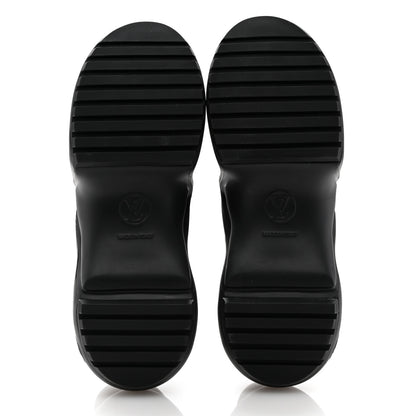 Louis Vuitton Calfskin Patent Monogram LV Archlight Sneakers 37 Black 6 of 9