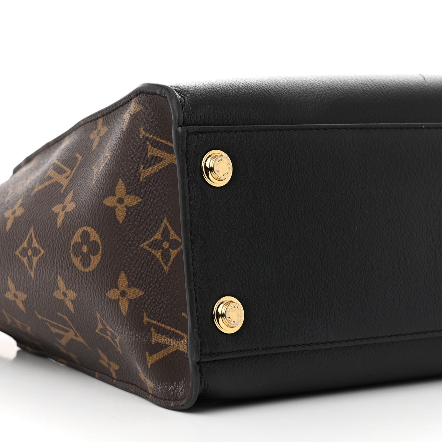 Louis Vuitton Calfskin Monogram On My Side Black 8 of 13
